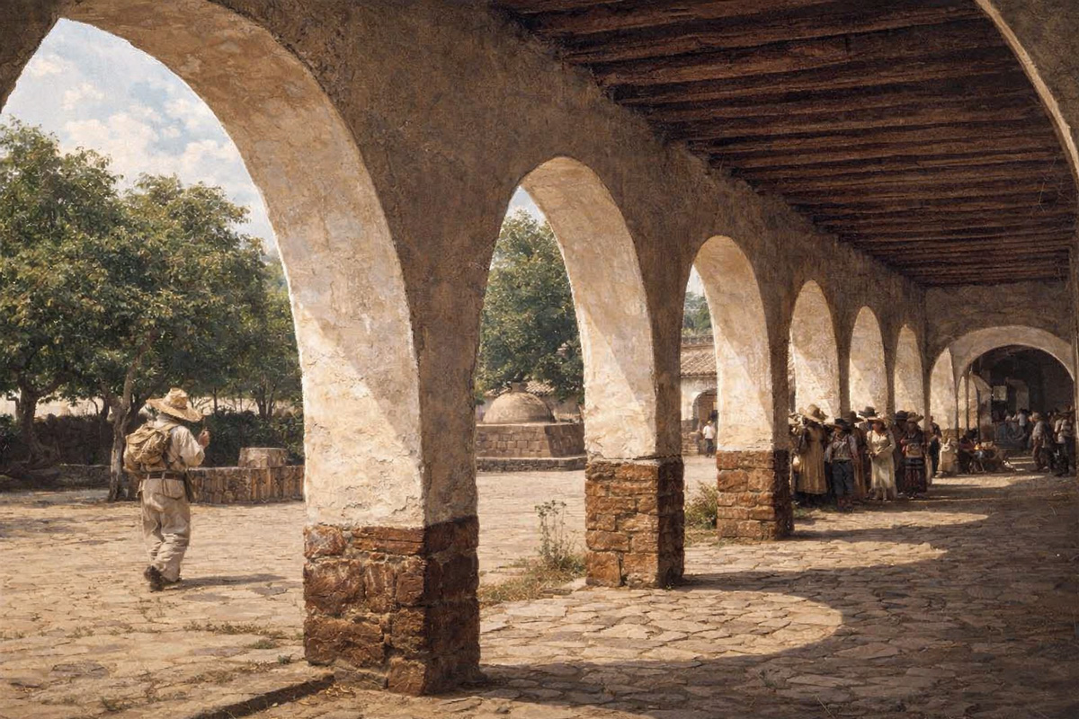 Los portales del centro de Mixquiahuala